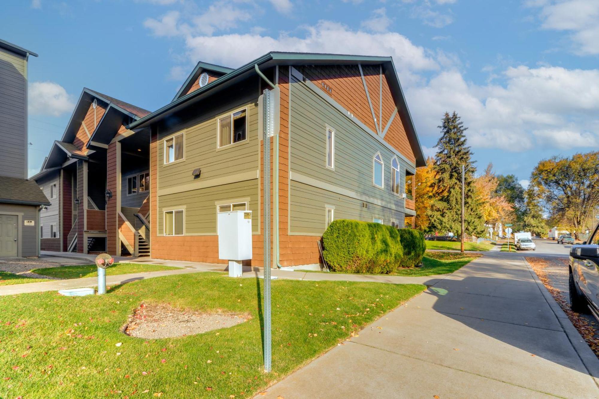 Modern Coeur Dalene Getaway Condo Walk Downtown! Coeur d'Alene Zewnętrze zdjęcie