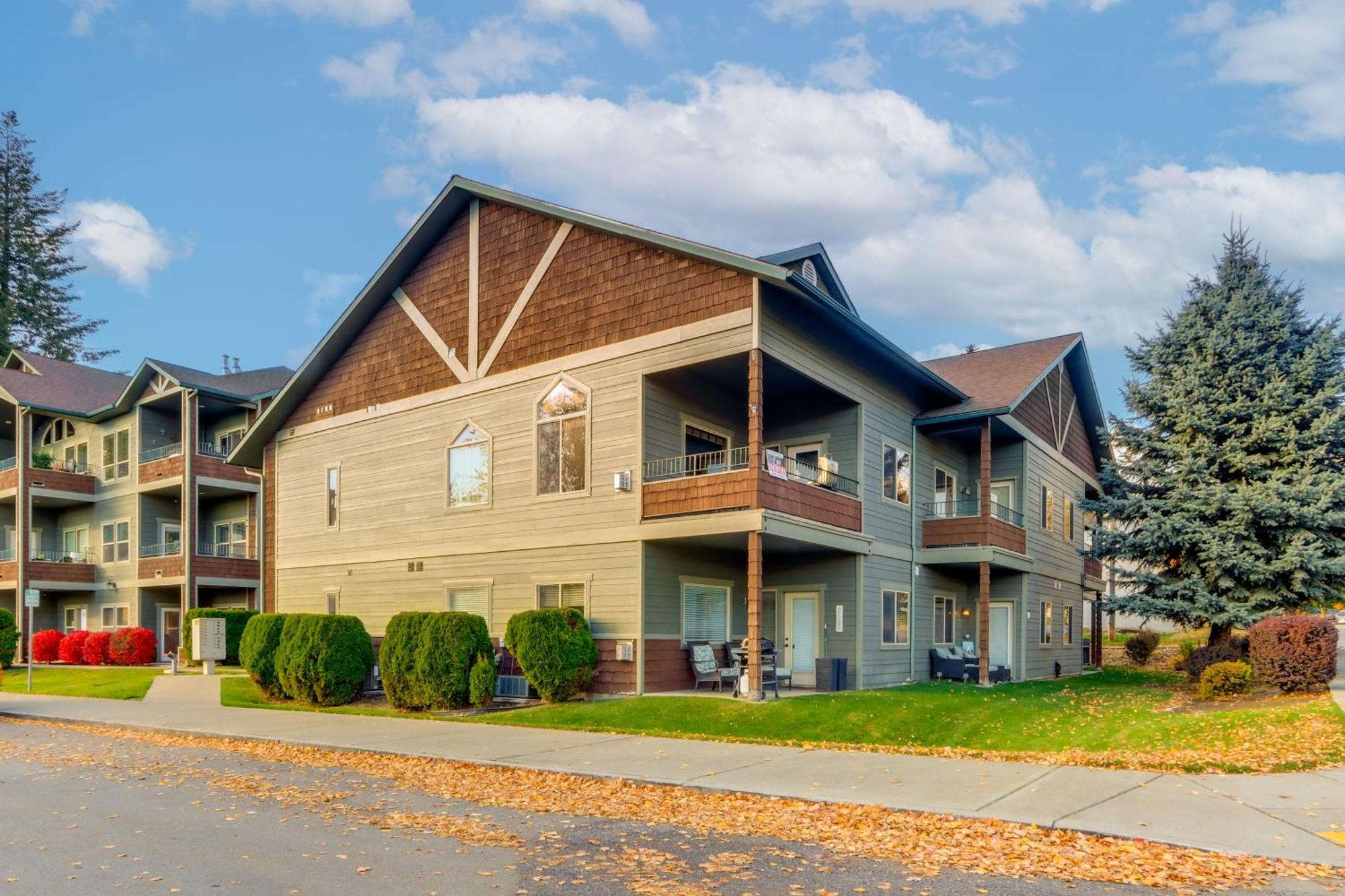 Modern Coeur Dalene Getaway Condo Walk Downtown! Coeur d'Alene Zewnętrze zdjęcie