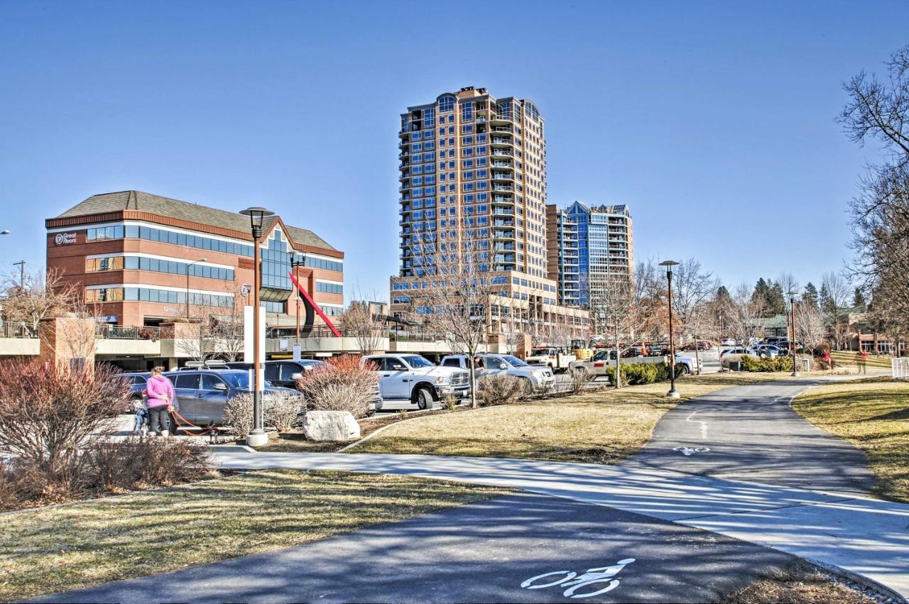 Modern Coeur Dalene Getaway Condo Walk Downtown! Coeur d'Alene Zewnętrze zdjęcie